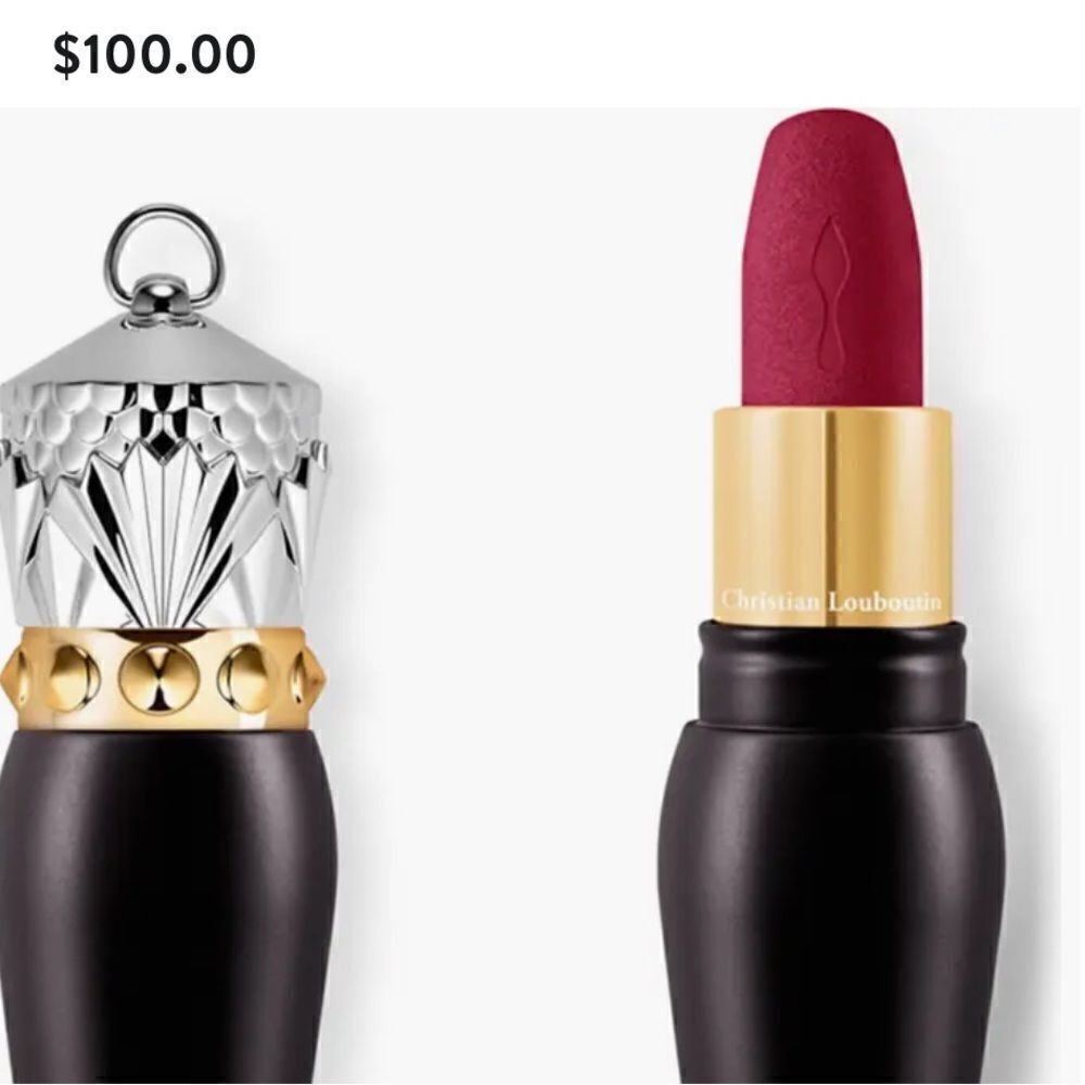 New Rouge Louboutin Velvet Matte Lipstick Jackies Wine 002M